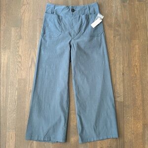 Anthropologie Maeve The Colette Crop Wide-Leg Pants